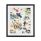 Stupell Industries Expressive Composition Brushstrokes Framed Print Under Glass, design by Lisa Ridgers